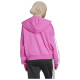 Adidas Γυναικείο φούτερ Essentials 3-S French Terry Hoodie